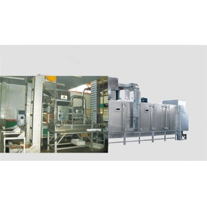 Peanut roasting line